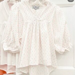 Never A Wallflower High Neck Pink Confetti Top